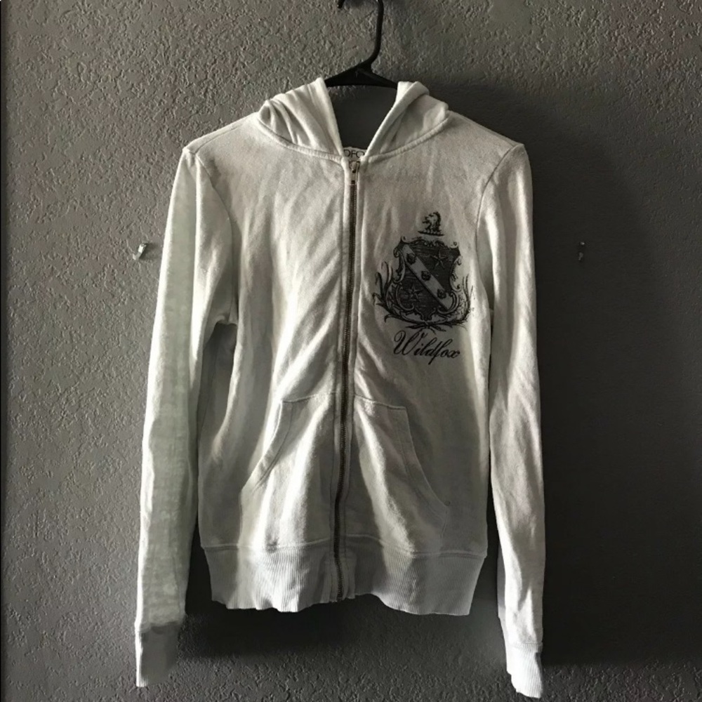 Wildfox lion crest track jacket